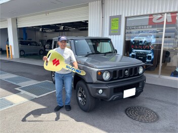 ジムニーシエラご納車いただきました！